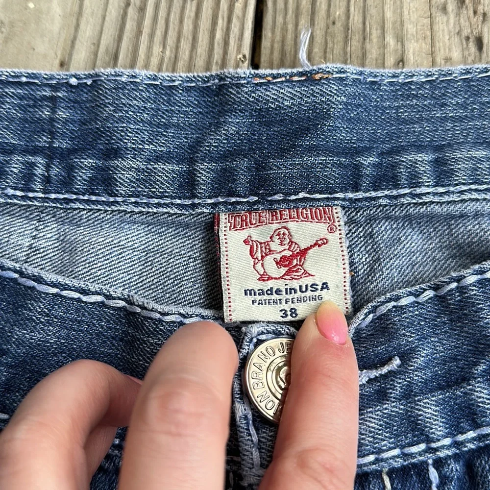 👖 True Religion Bobby Super T Jeans – Distressed Vintage Style